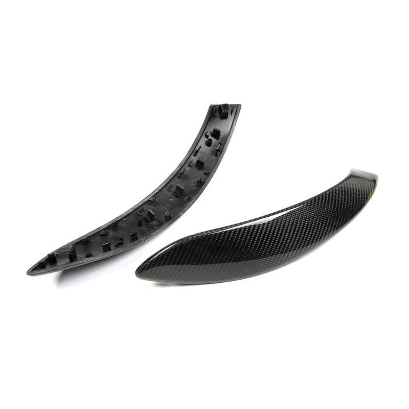 AutoTecknic Carbon Door Grip Handle Trim Set – F30 3-Series | F32 4-Series