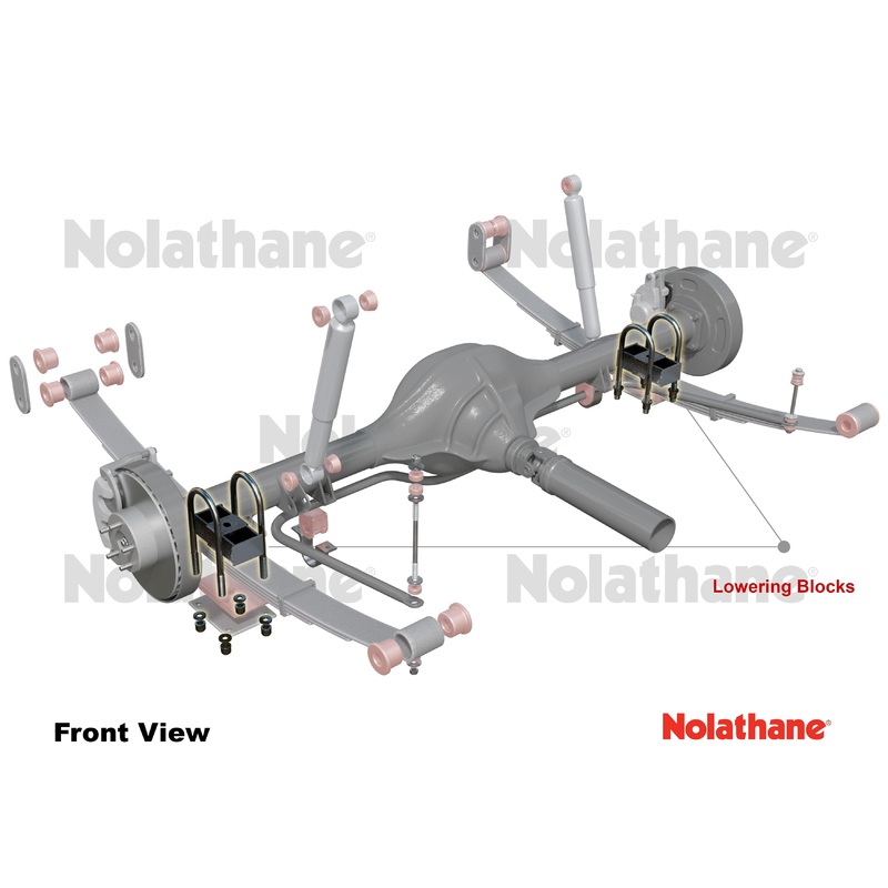 Nolathane Lowering Block – Kit  (REV245.0004)
