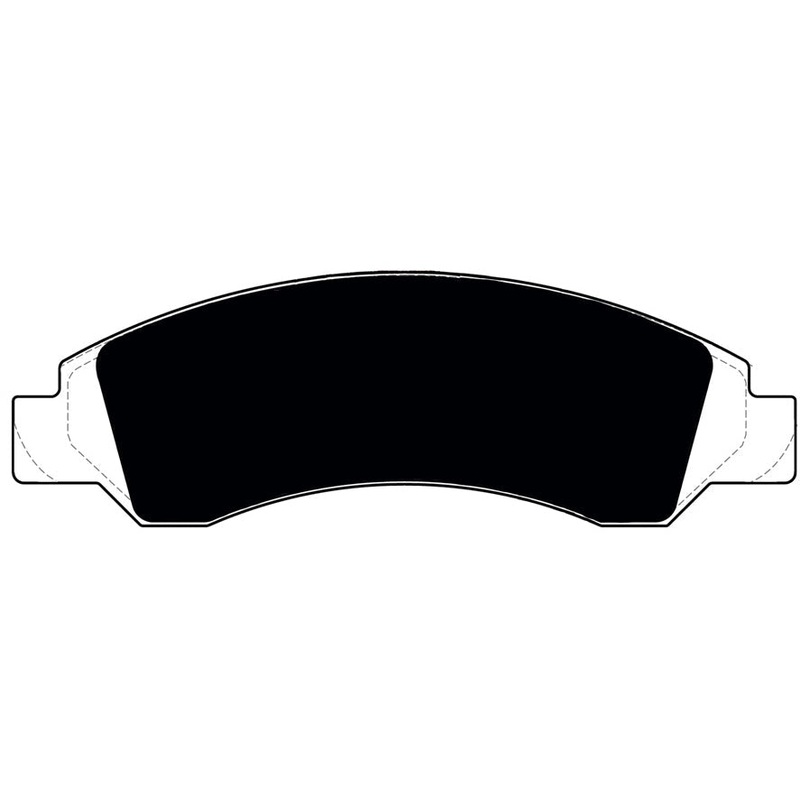 Porterfield Brake Pads for 2009 CADILLAC ESCALADE