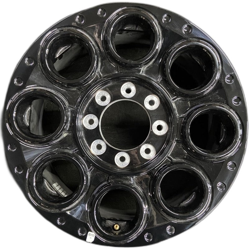 20″ FORD F250SD PICKUP 23-24 20×8 8 spoke solid spoke black circle spoke Original OEM Wheel Rim
