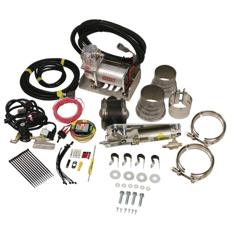 BD Diesel Exhaust Brake – Universal 3.5in c/w Air Compressor