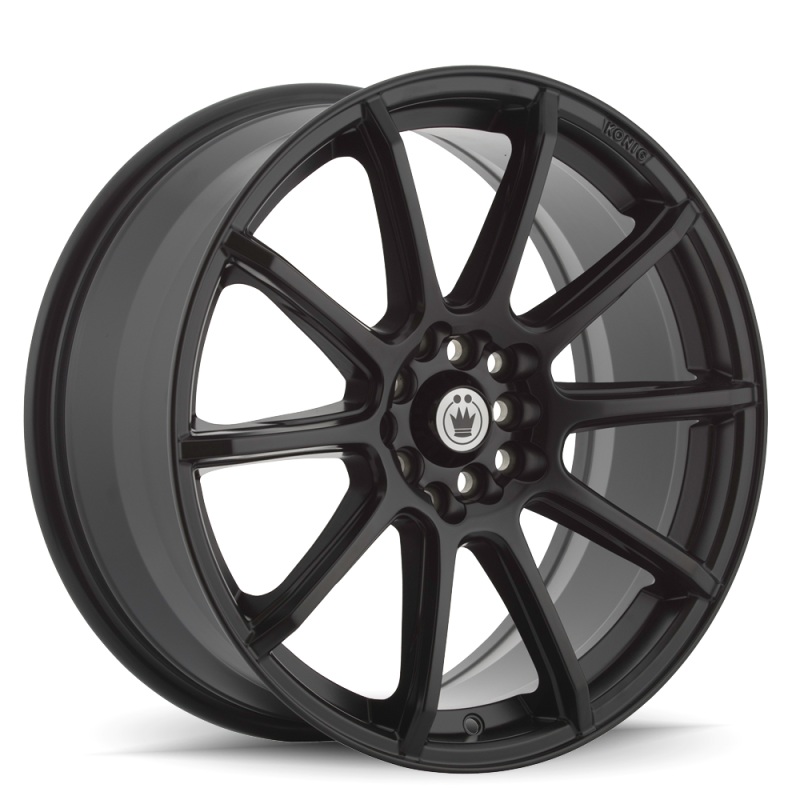Konig Control 17×7 5×100 / 5×114.3 ET45 Matte Black