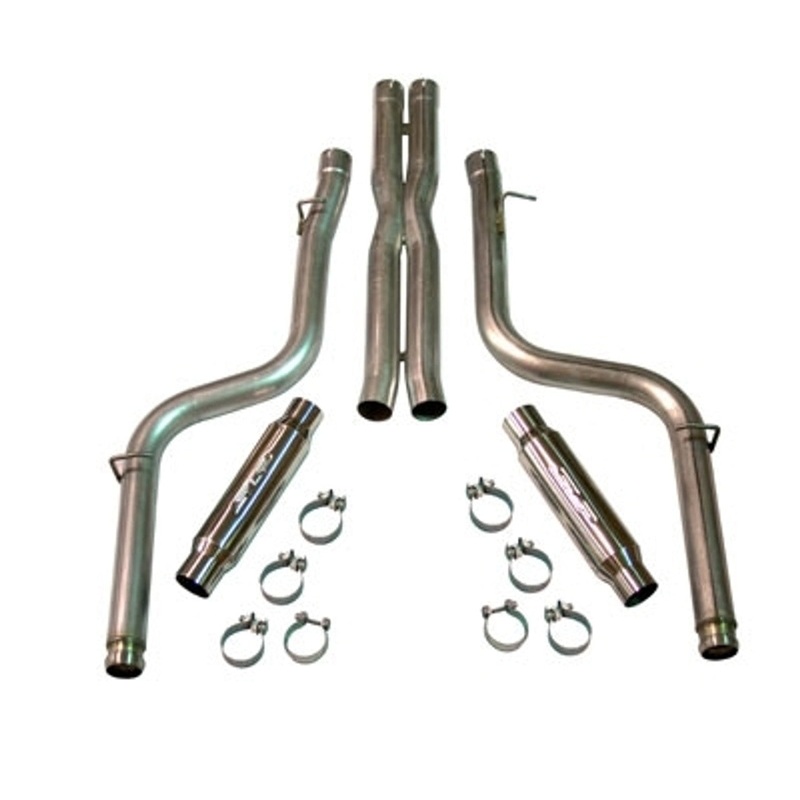 SLP 2008-2014 Dodge Challenger/Charger/Magnum/300C 6.1/6.4L LoudMouth Cat-Back Exhaust System