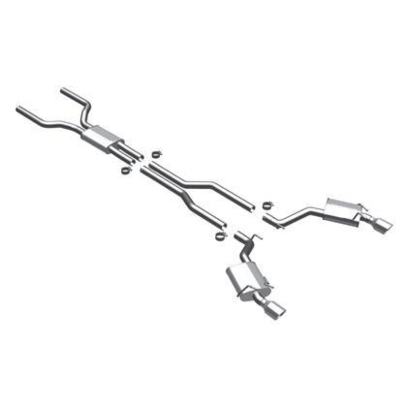 MagnaFlow Street Series Stainless Cat Back Performance Exhaust (10-13 Camaro 6.2L V8)