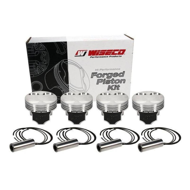 Wiseco HD Forged Pistons 4G63T 7-bolt Evo 1-9 86mm +1.0mm -4.5 cc 10.7:1 88mm Stroke