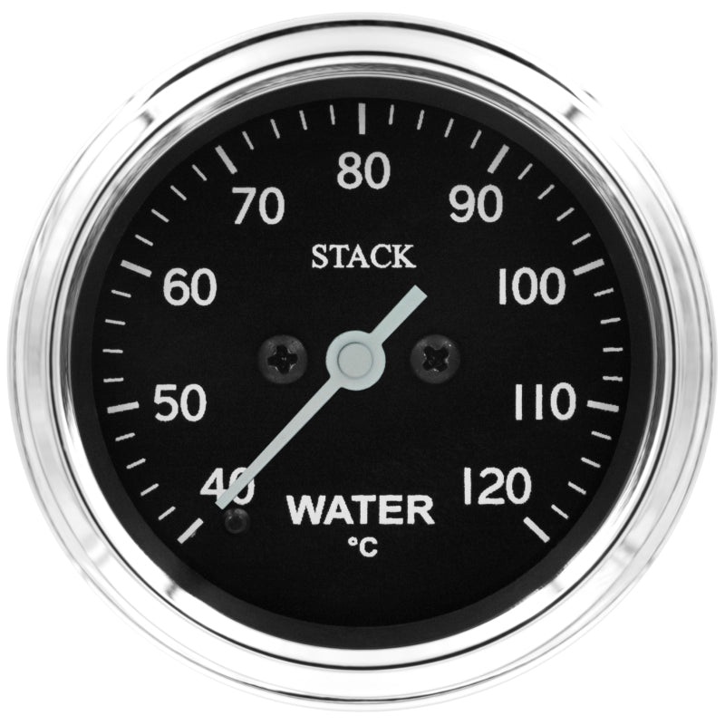 Autometer Stack 52mm 40-120 Deg C 1/8in NPTF Male Pro Stepper Motor Water Temp Gauge – Classic
