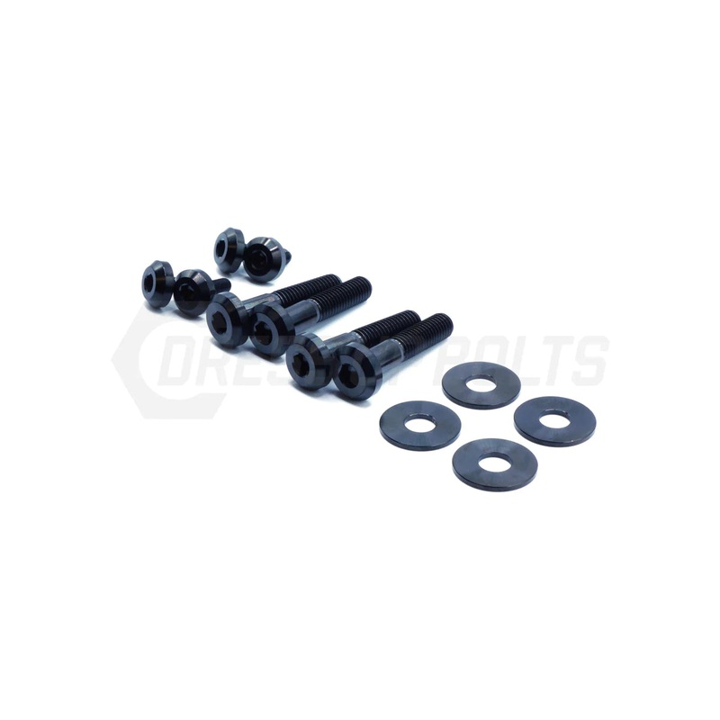 Dress Up Bolts [22-25 WRX] Stage 1 Titanium Hardware Trunk Kit | Polished | SUB-044-Ti-POL