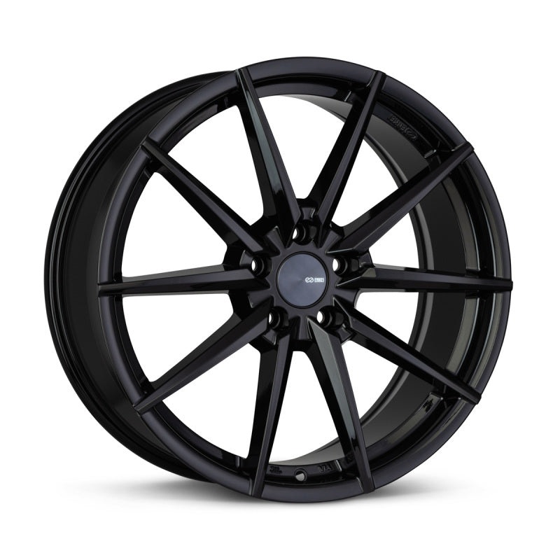 Enkei Hornet 19×8 5×112 45mm Offset 72.6mm Bore Gloss Black Wheel
