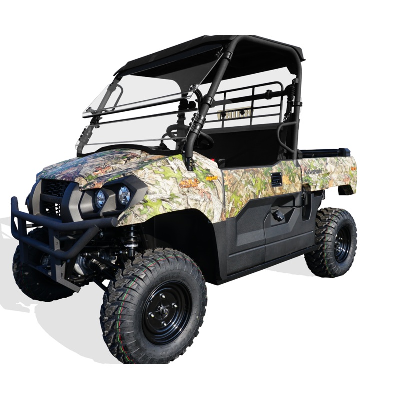 Kawasaki Mule Pro-Mx Tilting Full Windshield by Spike