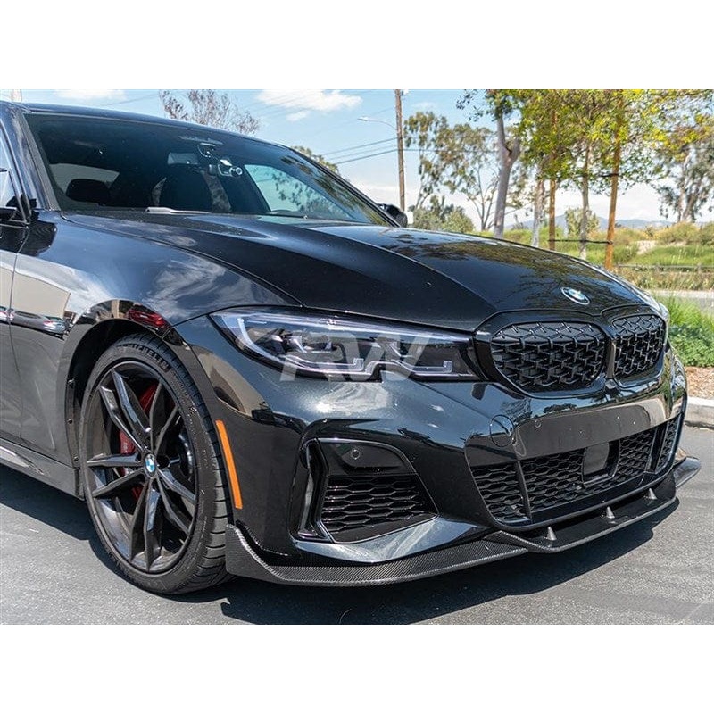 RW Carbon DTM Carbon Fiber Front Lip Spoiler – BMW / G20