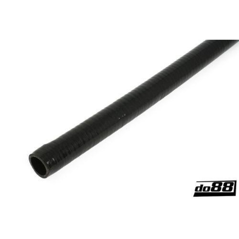 Silicone Hose Black Flexible smooth 1,75” (45mm)