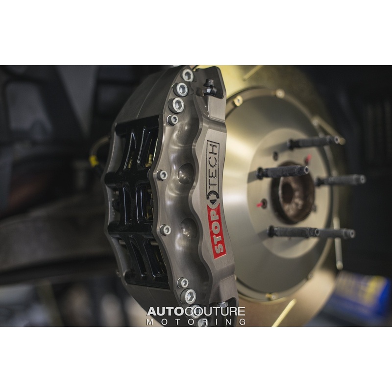 StopTech Rear Big Brake Kit 06-09 BMW M5/M6 Trophy ST-41 Calipers 380x32mm Rotors