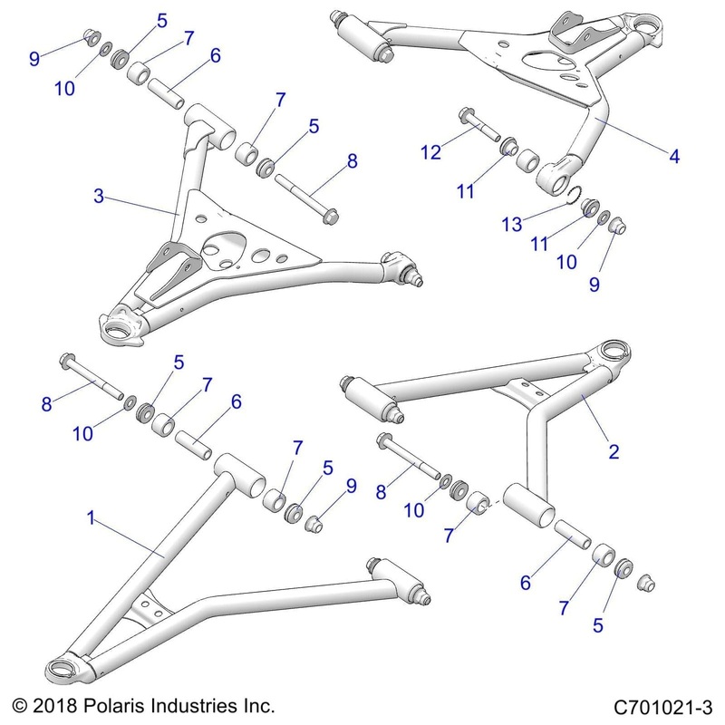 Weld-Ctrl Arm,Lower,Frt,Rh,50,Rd by Polaris