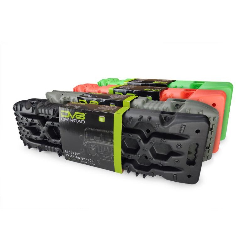 DV8 Offroad Recovery Traction Boards w/ Carry Bag – Green