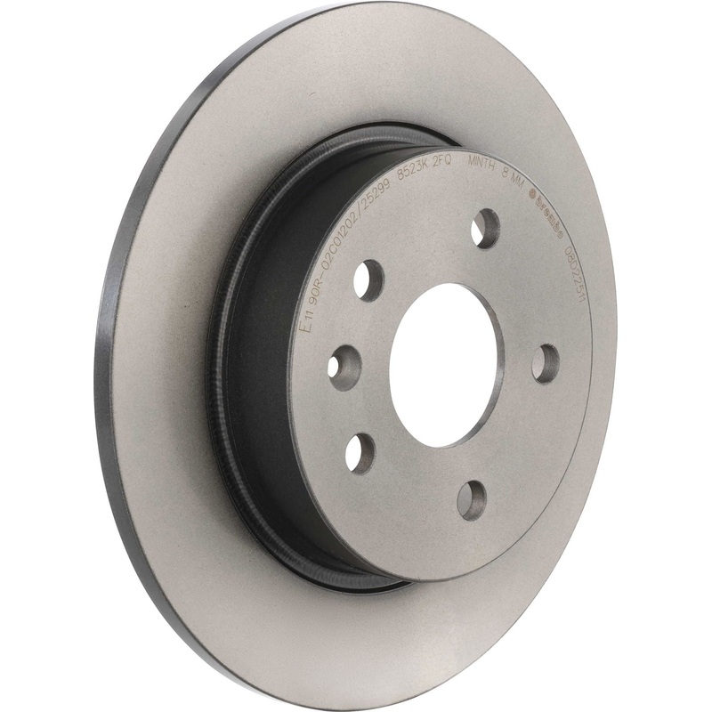 PRIME UV Coated Rear Disc Brake Rotor – 08.D225.11