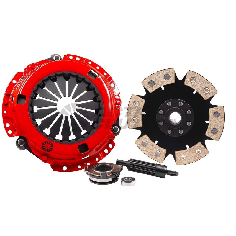 Action Clutch Stage 4 Metallic Rigid Clutch Kit | 1994-1997 Honda Civic Del Sol 1.6L DOHC (ACR-0689)
