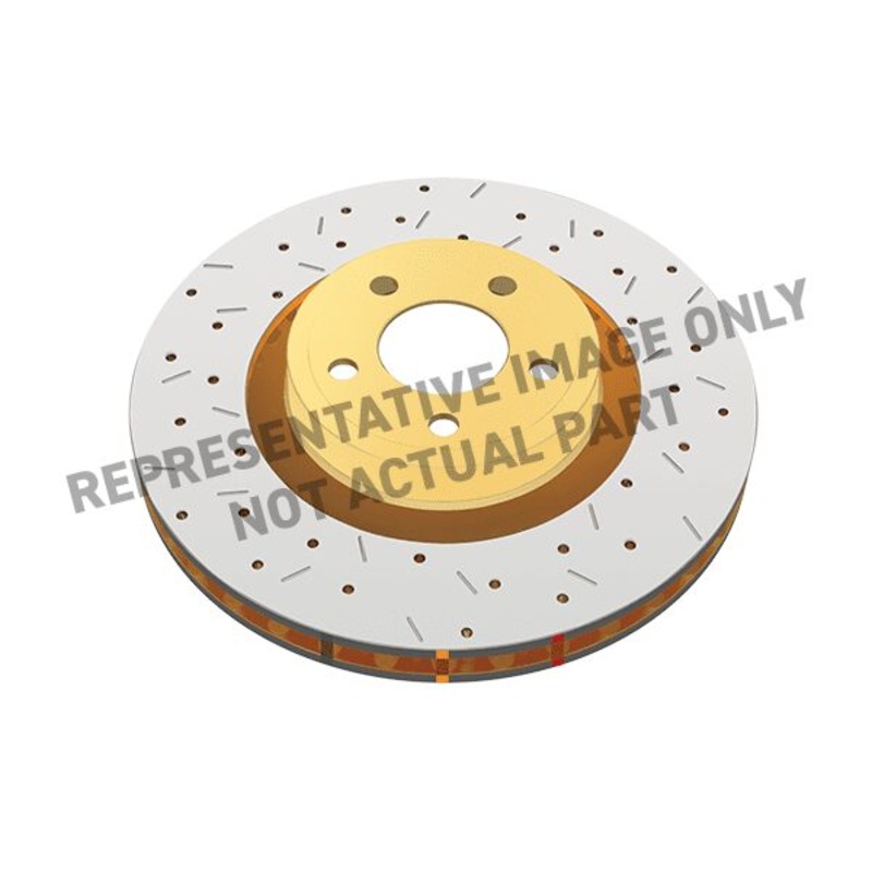 Front & Rear 4000 Series XS Gold Brake Rotor