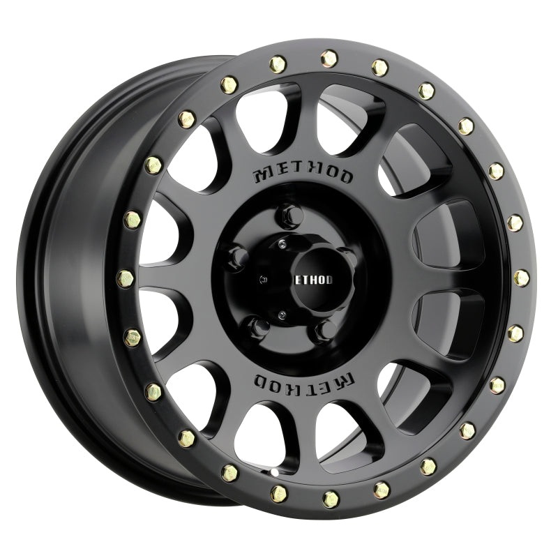 Method MR305 NV 17×8.5 0mm Offset 5×150 116.5mm CB Matte Black Wheel
