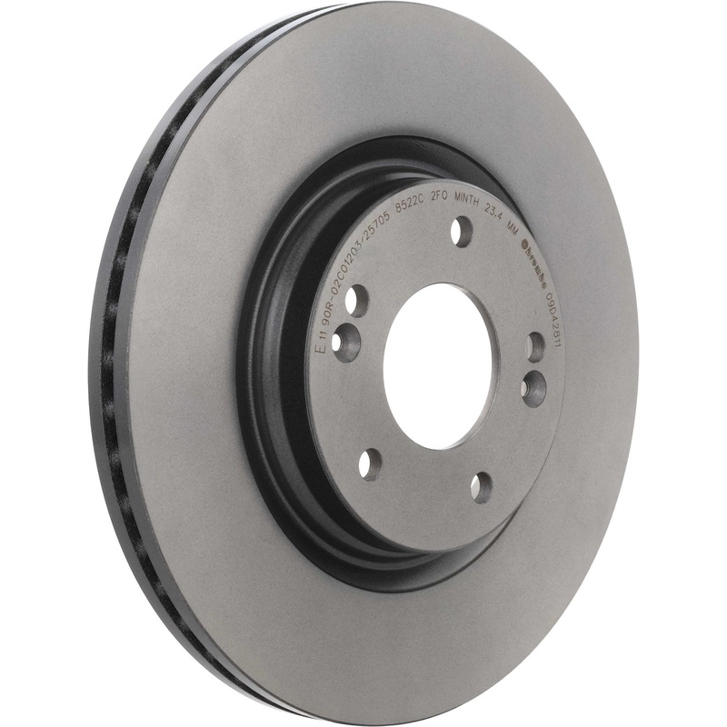 PRIME UV Coated Front Disc Brake Rotor – 09.D428.11