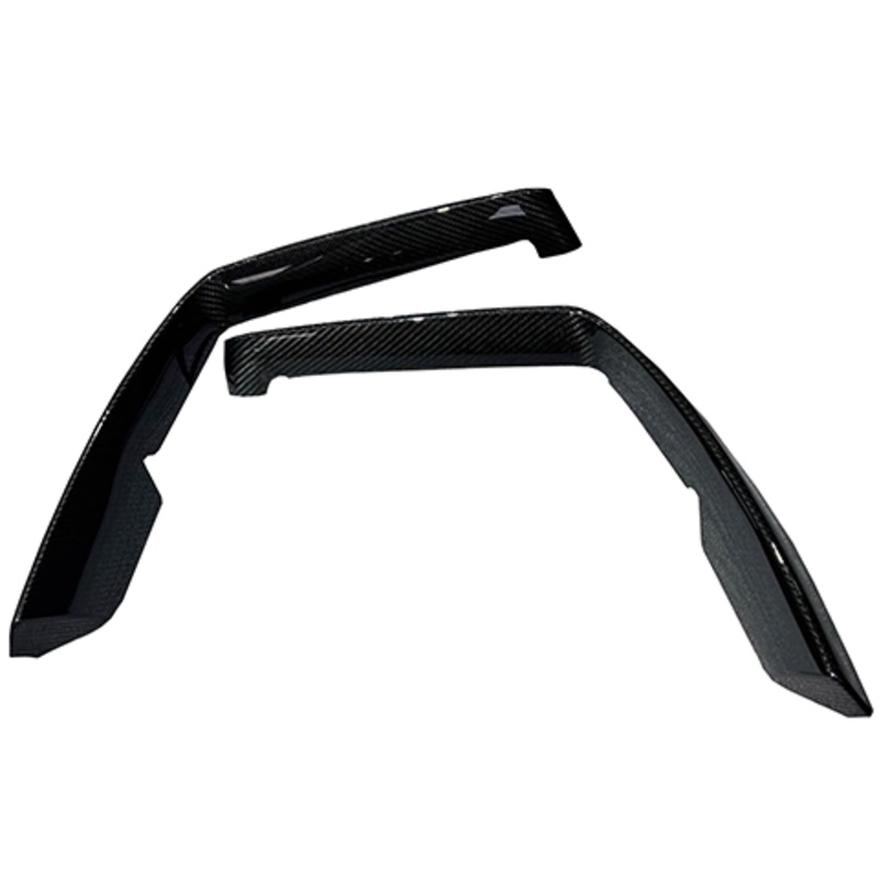 Rexpeed Dry Carbon Front Side Bumper Covers | 2020-2026 Toyota GR Supra (TS83)