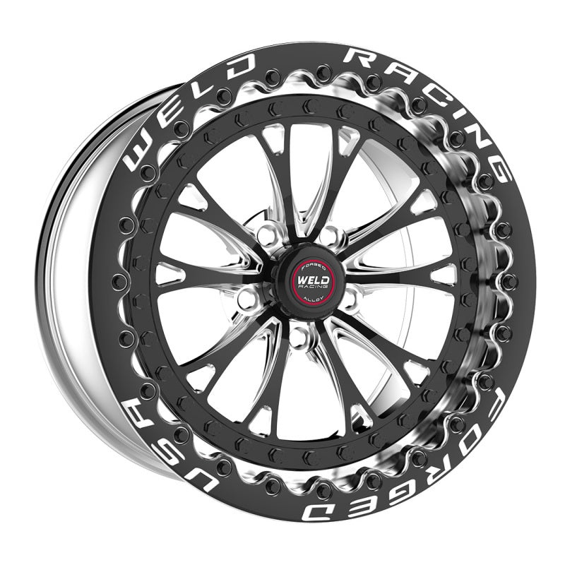 Weld Vitesse 17×11 / 5×4.75mm BP / 7.7in. BS Black Wheel – Black SBL