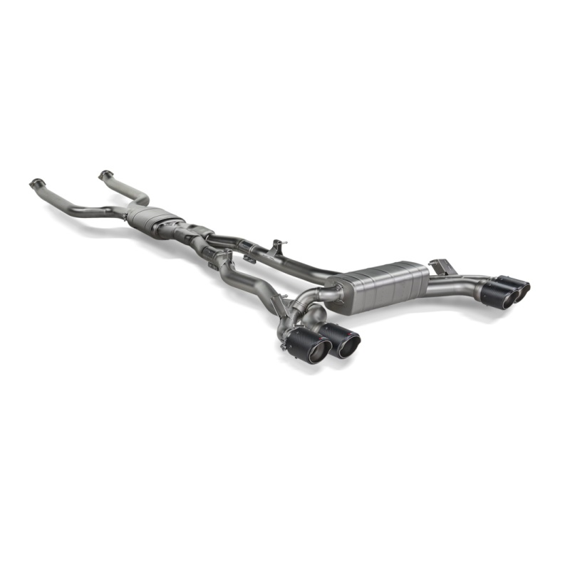 Akrapovic 2024+ BMW M5 (G90,G99) Evolution Catback Exhaust – Titanium (Requires Tips)