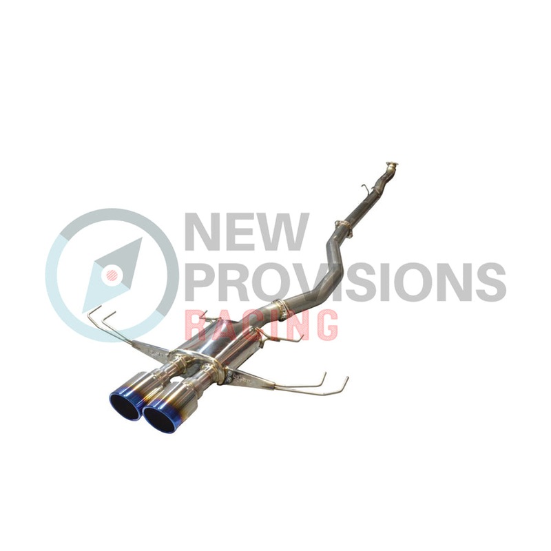 Injen Catback Exhaust System Burnt Tips – 17-18 Civic Type R