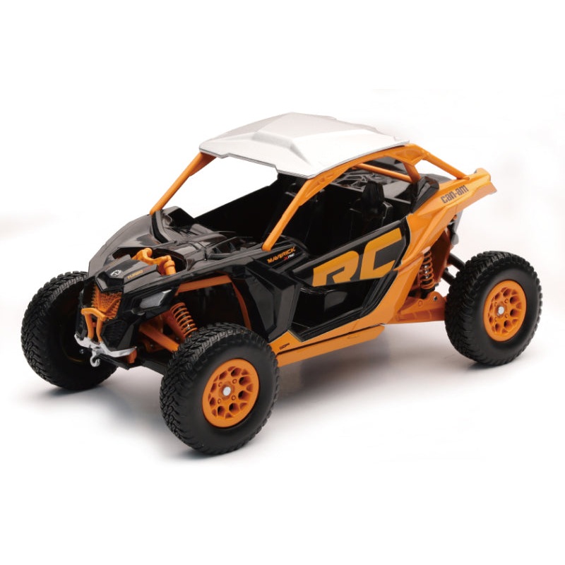 New Ray Toys Can-AM Maverick X3 X RC Turbo (Black/Orange)/ Scale – 1:18