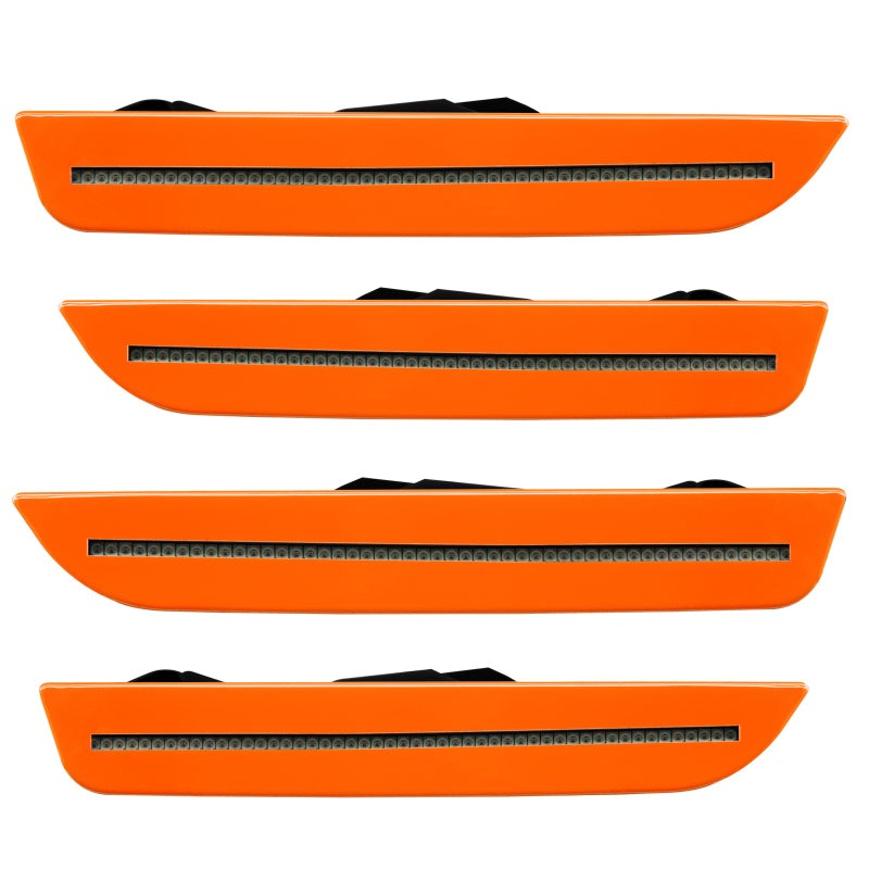 Oracle 10-14 Ford Mustang Concept Sidemarker Set – Tinted – Competition Orange | CY