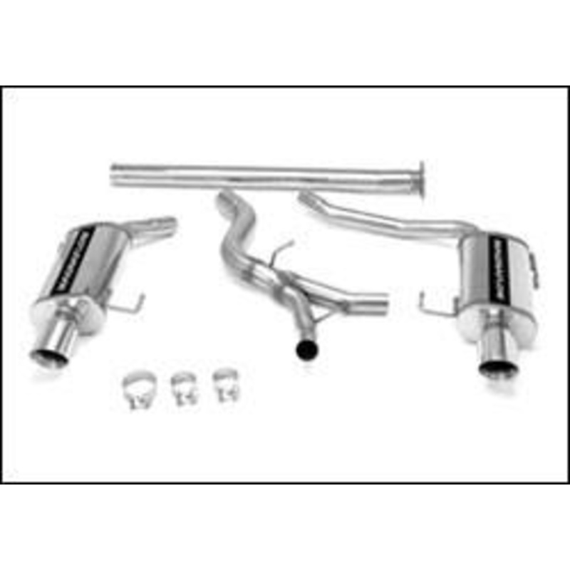 2005-2009 Subaru Legacy GT Cat Back Exhaust; Dual Split Rear Exit by Magnaflow (16747)