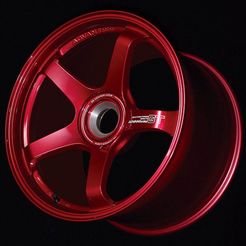 Advan GT Premium Version | Center Lock 20×9 +49 Racing Candy Red Wheel | Porsche