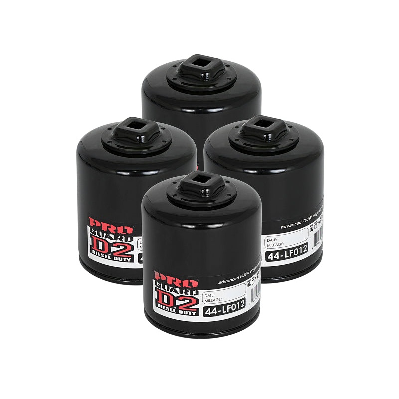 aFe Pro GUARD D2 Oil Filter 07-14 GM Trucks V8 4.8L/5.3L/6.0L/6.2L (4 Pack)
