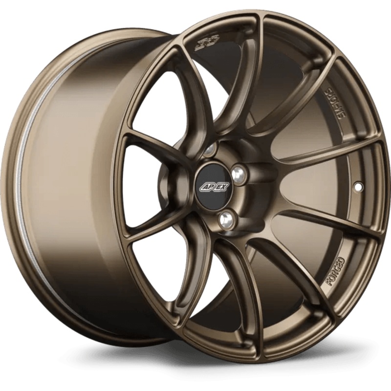 Apex 18″ SM-10RS Forged 5×130 Wheel (Satin Bronze) – Porsche 911 (993/996) 718/Boxster/Cayman (986/987/982)
