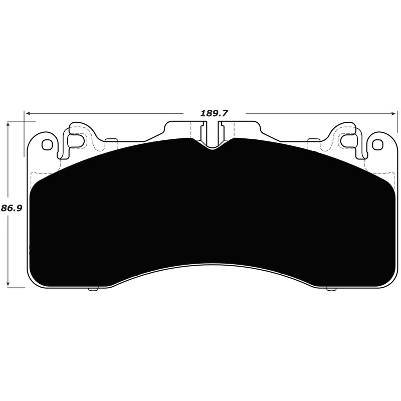 Porterfield Brake Pads for 2012 LEXUS LS 460L w/Sport Pkg