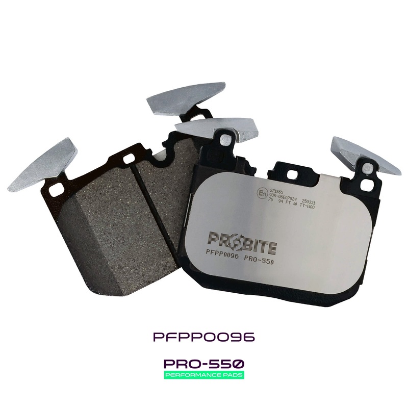 PRO-550 Performance Pads | Fronts | W114mm H91mm D18mm