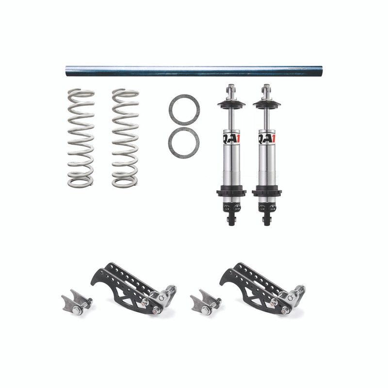 QA1 DD501-3001 HD Pro Rear Weld-In Coilover Kit Double Adjustable Shock 300lb/in. Spring for 3.25in. Axle Tube
