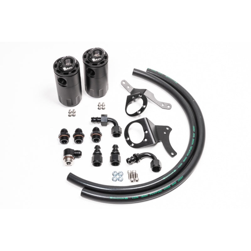 Radium Engineering Dual Catch Can Kit 15-17 Mustang GT Fluid Lock