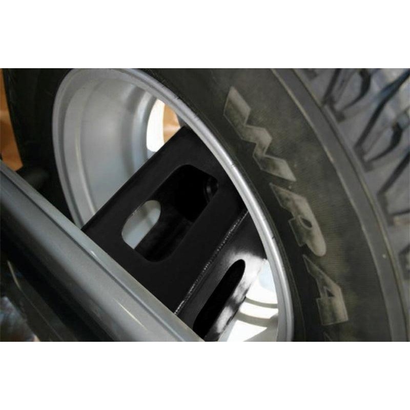 Rampage 1987-1995 Jeep Wrangler(YJ) Rear Tailgate Tire Extender – Black