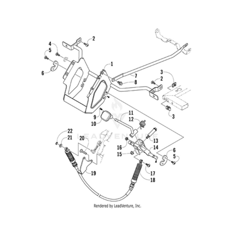 Shift Mount by Arctic Cat