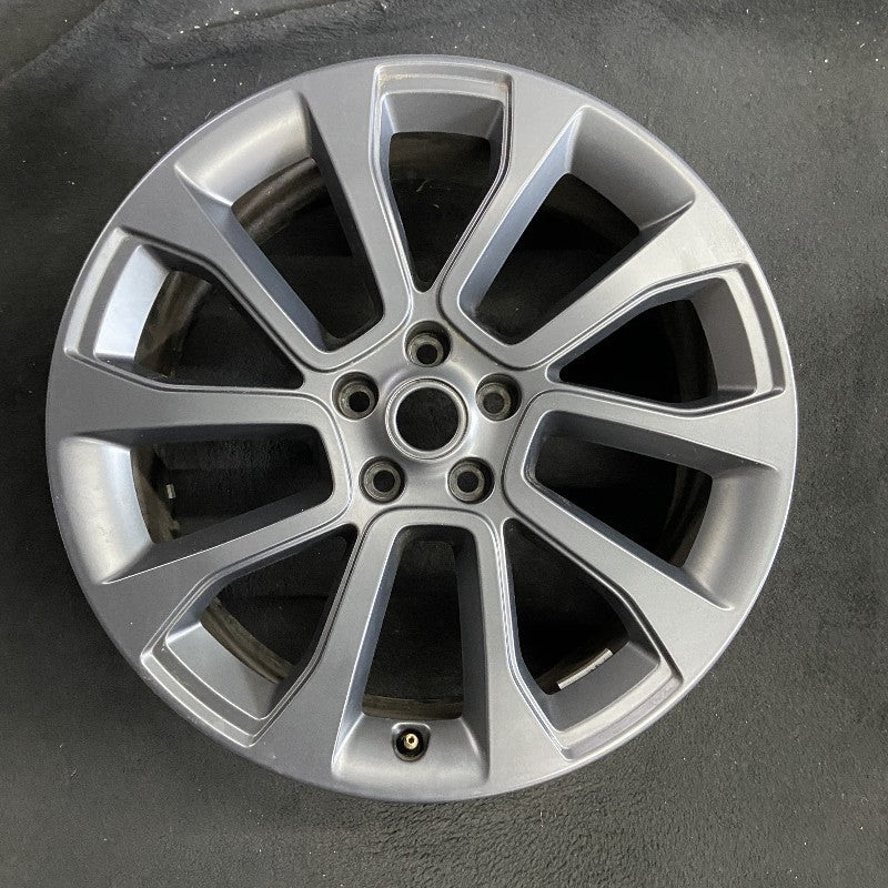 21″ RANGE ROVER SPORT 23-24 21×8.5 alloy 5 V spoke dark gray Original OEM Wheel Rim