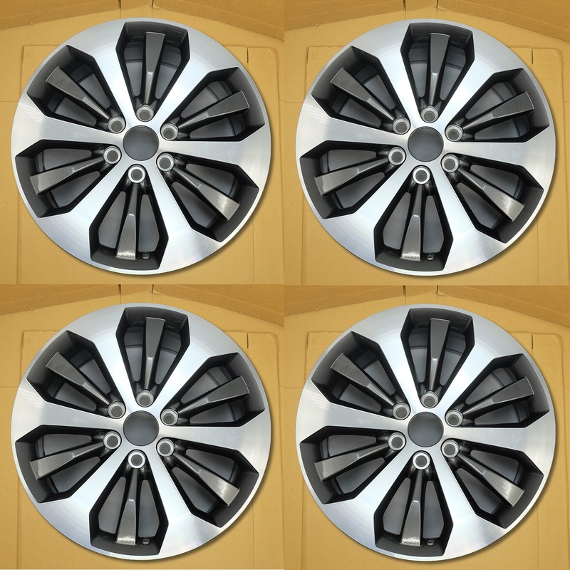 For Ford F150 Pickup OEM Design Wheel 20″ 2015-2020 Machined Charcoal Set of 4 Replacement Rim HL341007JA