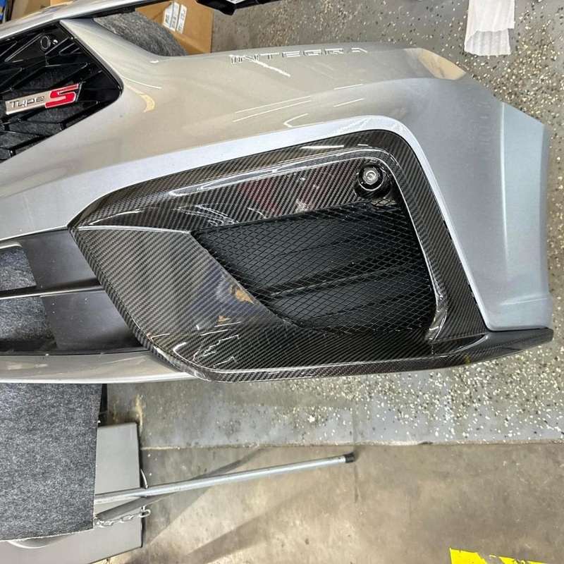 G4werkz Senna GTF Front Bumper Bezels | 23+ Integra Type S DE5