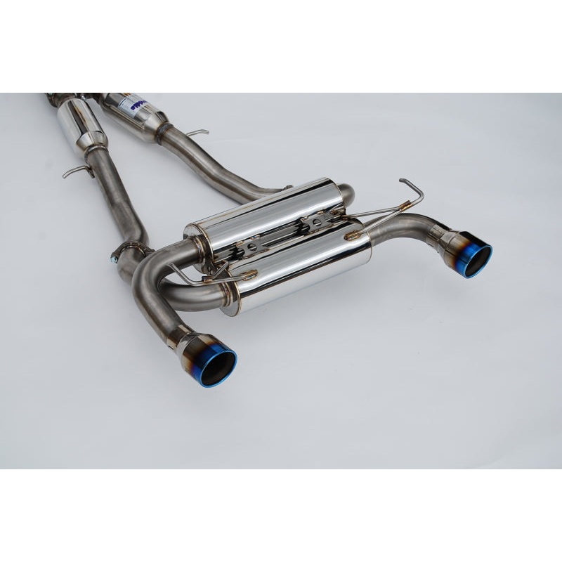 Invidia 2022+ Nissan Z 70mm Gemini Cat Back Exhaust – Rolled TI Tips