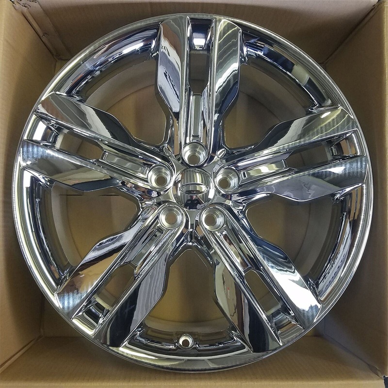 For Ford Edge Chrome Clad OEM Design Wheel 20″ 20×8 2011 2012 2013 2014 Single Replacement Rim 3847 03847