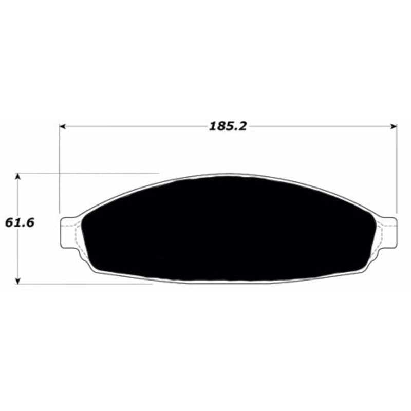 Porterfield Brake Pads for 2009 MERCURY GRAND MARQUIS