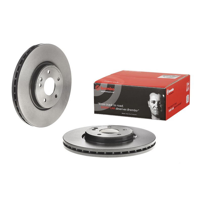 PRIME UV Coated Front Disc Brake Rotor – 09.7808.11