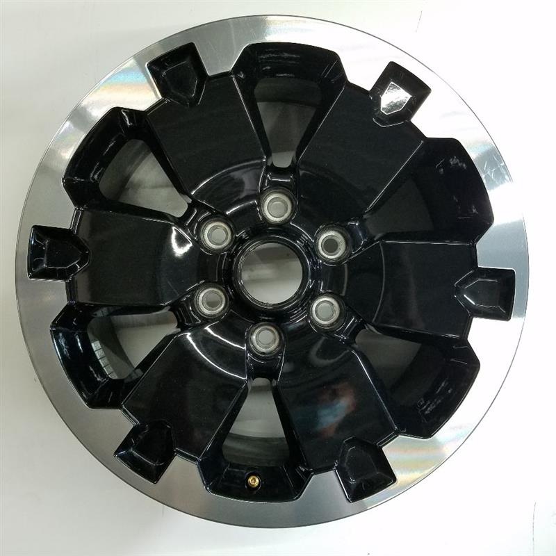 18″ RANGER 21-22 18×8 aluminum 6 spoke machined edge black center Original OEM Wheel Rim