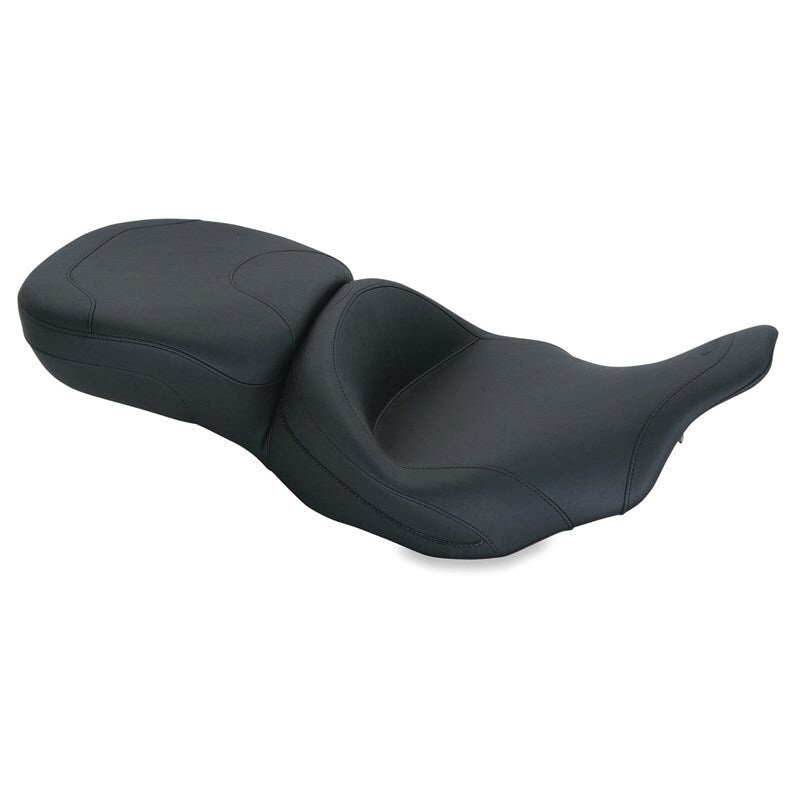 Mustang 97-07 Harley Electra Glide, Rd Glide Super Touring 1PC Seat – Black