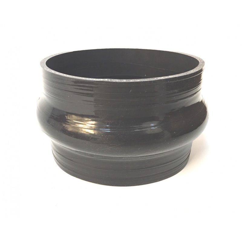 Roto Fab Silicone Hump Hose 4 Inch Black