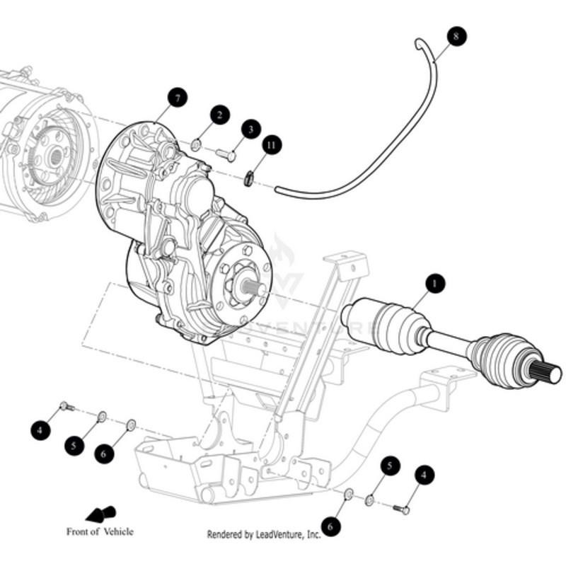 Split Lock Washer 10Mm by Arctic Cat